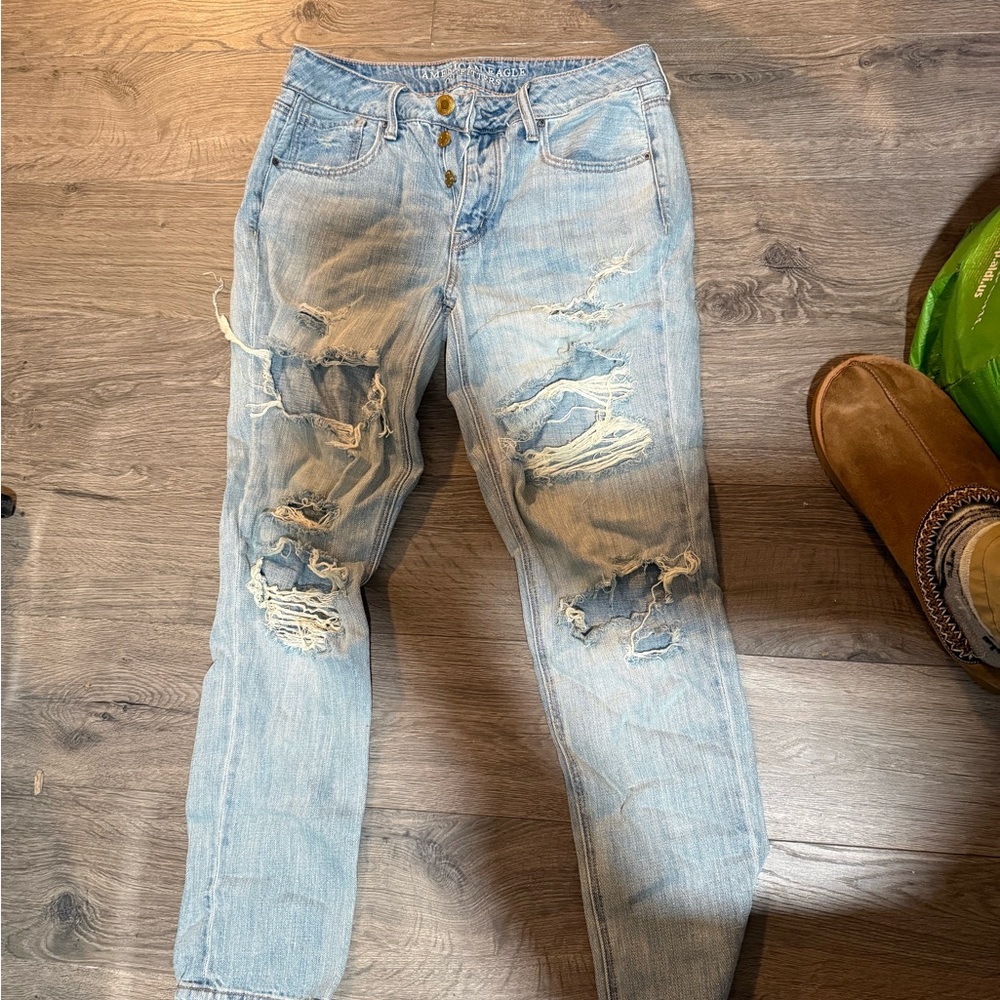 American Eagle Outfitters Light Blue Denim